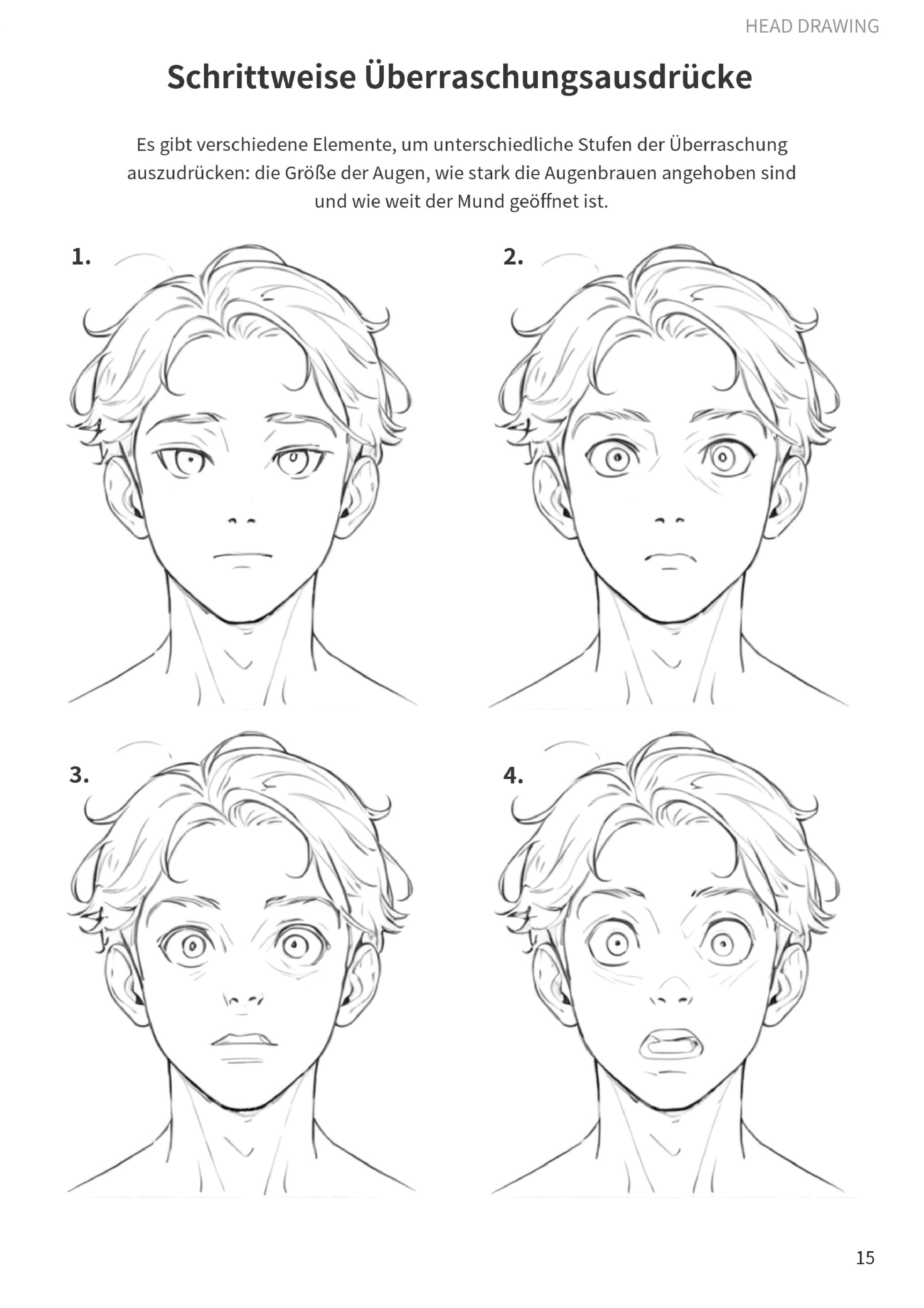 Stufen der Überraschung