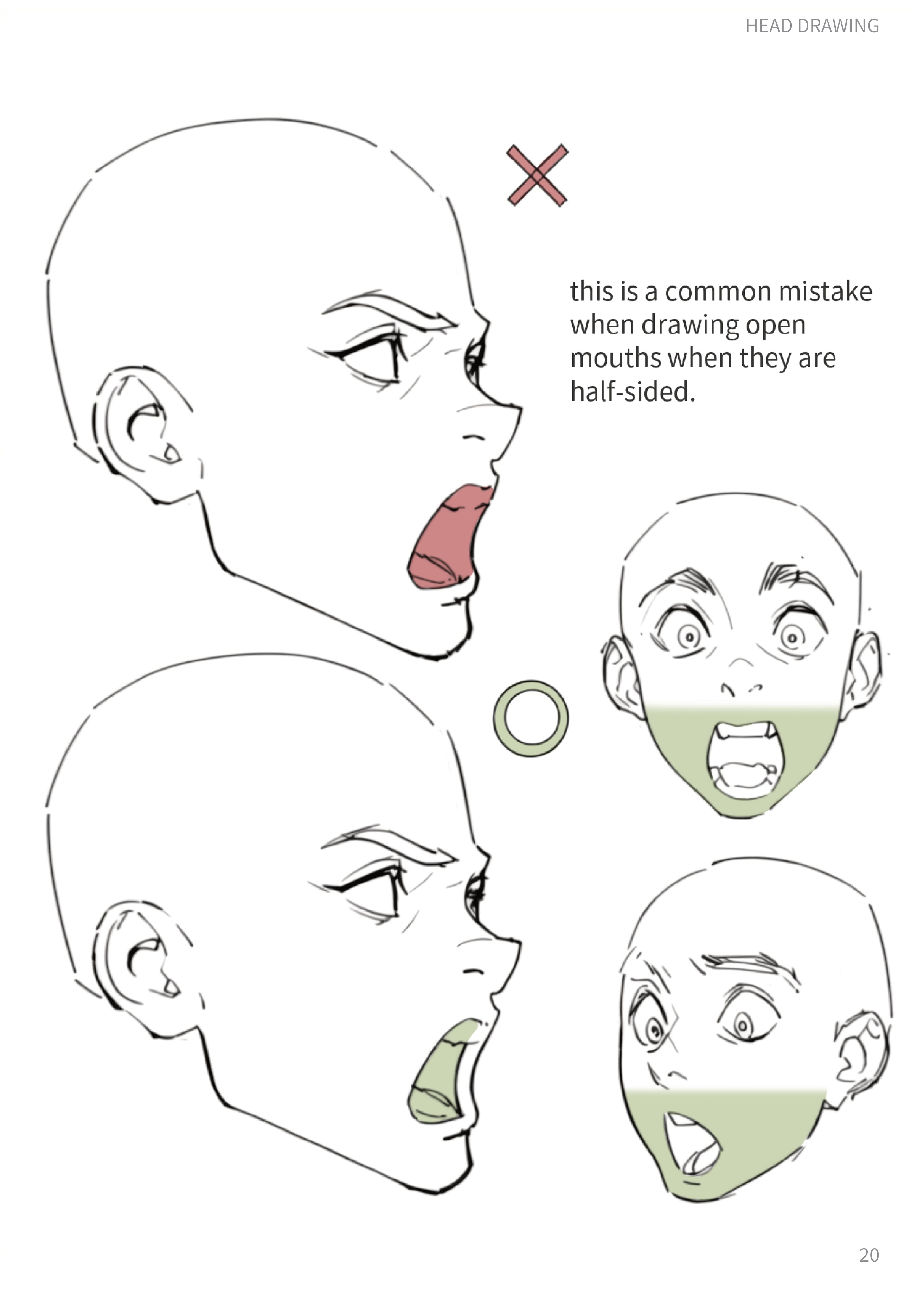 Open Mouth Drawing