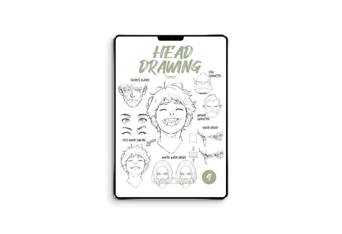 Head Drawing E-BOOK